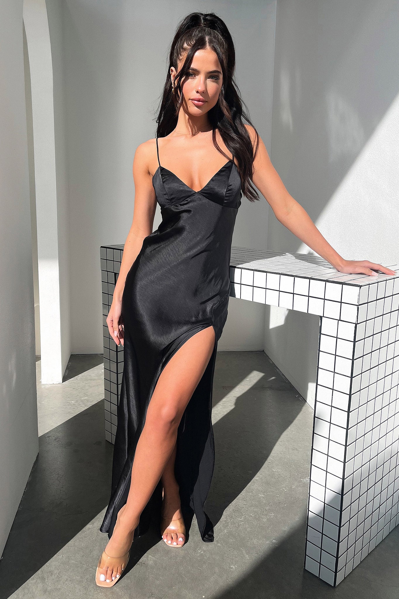 Jennifer Maxi Dress - Czarna