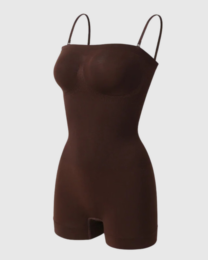 Body Sin Tirantes Sin Costuras Alisante