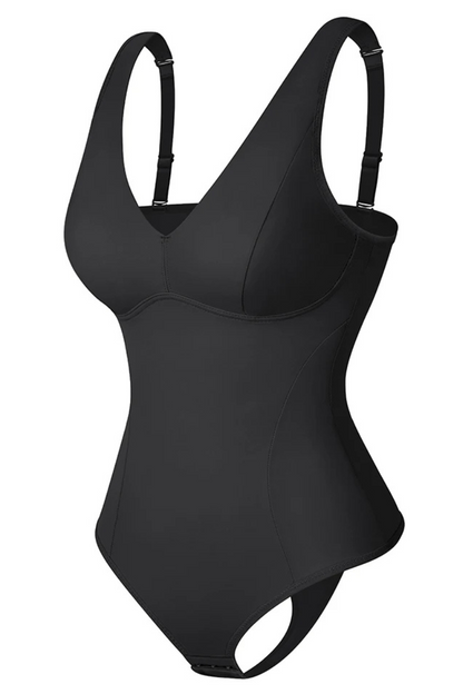 Body Reductor con Escote en V Profundo