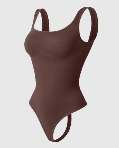 Body Moldeador con Escote Cuadrado