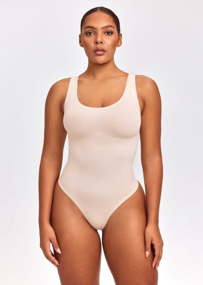Body Moldeador con Escote Cuadrado