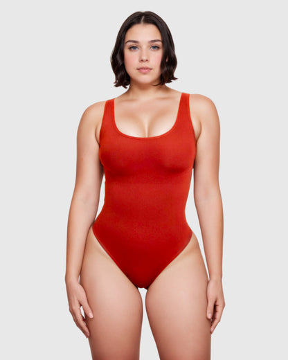 Body Moldeador con Escote Cuadrado