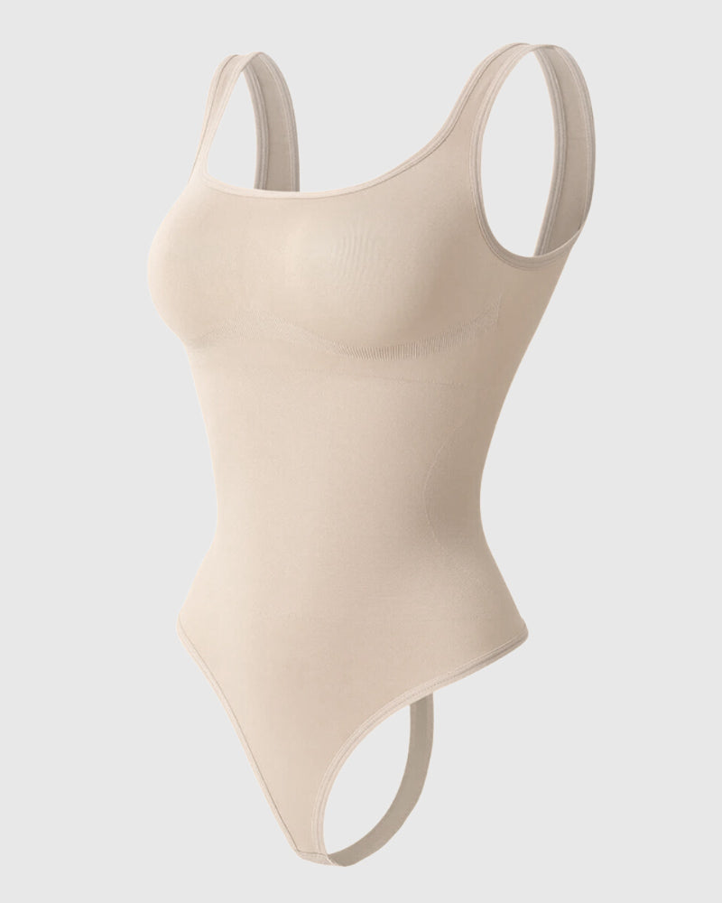 Body Moldeador con Escote Cuadrado