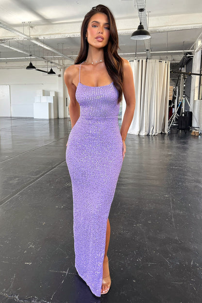 Alina Maxi Dress - Liliowa