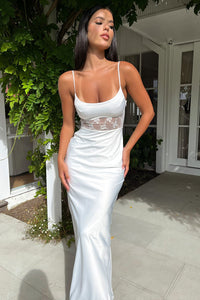 Azaria Maxi Dress - Biała