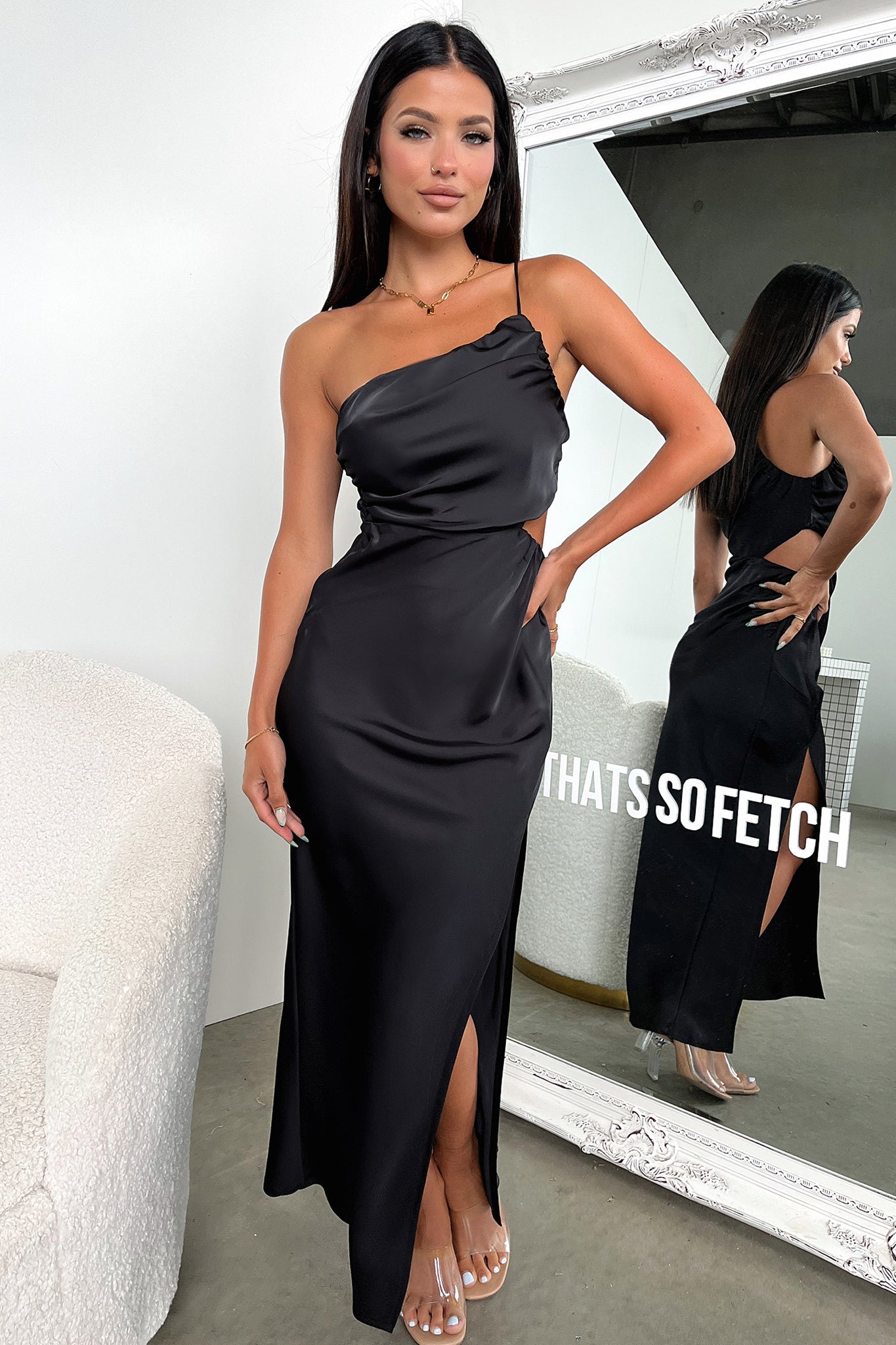 Antonella Maxi Dress - Czarna