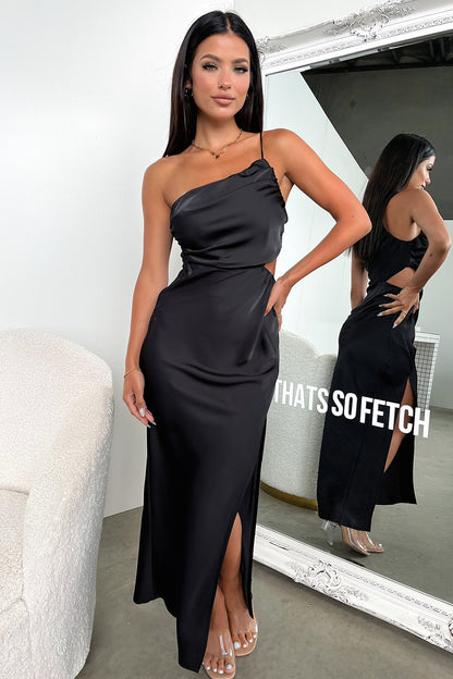 Antonella Maxi Dress - Czarna