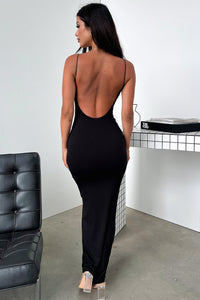 Monaco Maxi Dress - Czarna