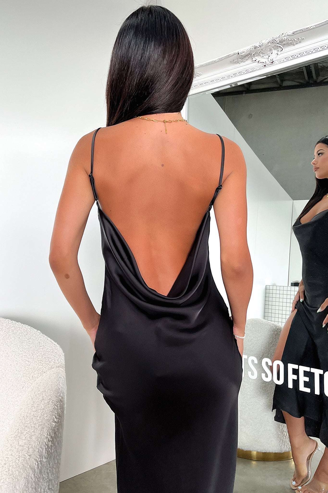 Melinda Maxi Dress - Czarna