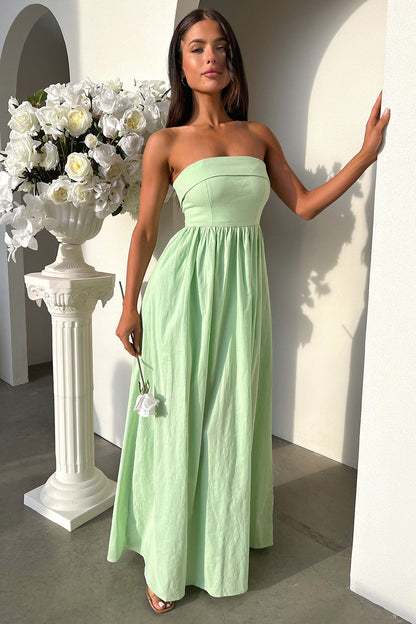Cornell Maxi Dress - Szałwiowa