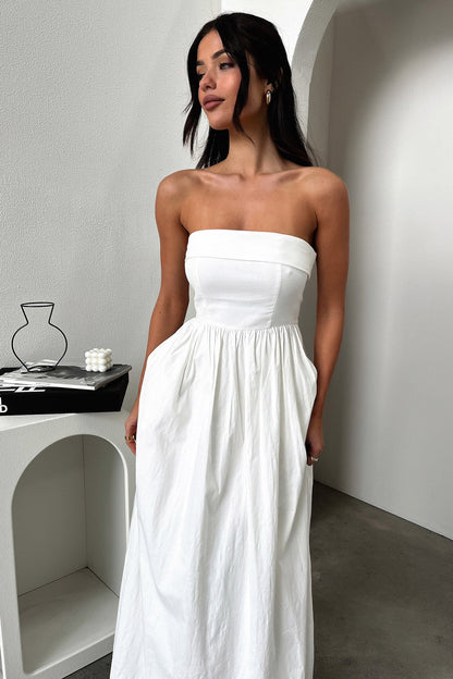Cornell Maxi Dress - Biała