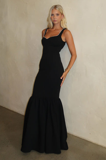 Emberly Maxi Dress - Czarna