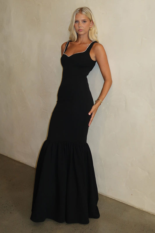 Emberly Maxi Dress - Czarna