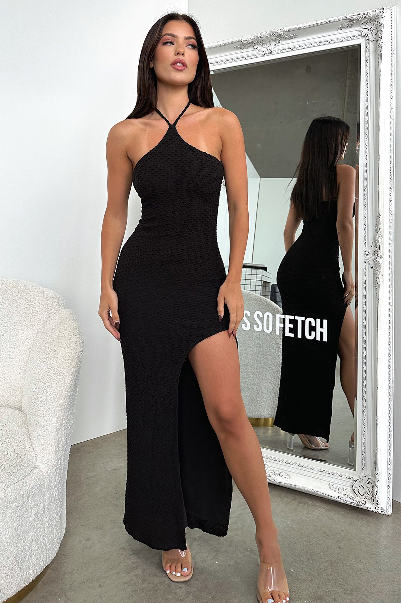 Jayda Maxi Dress - Czarna
