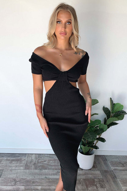 Jenner Maxi Dress - Czarna