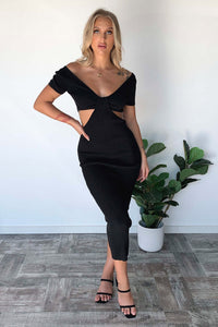 Jenner Maxi Dress - Czarna