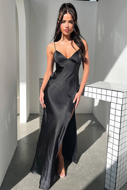 Jennifer Maxi Dress - Czarna