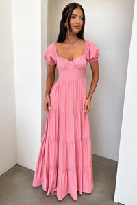 Levona Maxi Dress - Różana