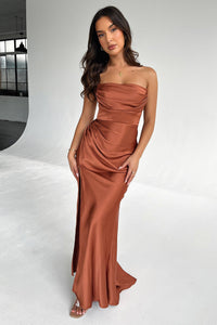 Lola Maxi Dress - Rdzawa