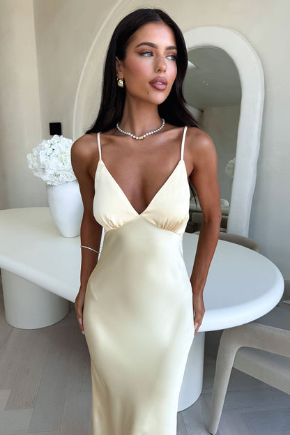 Sabilla Maxi Dress - Żółta