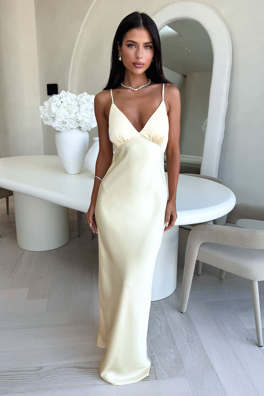 Sabilla Maxi Dress - Żółta